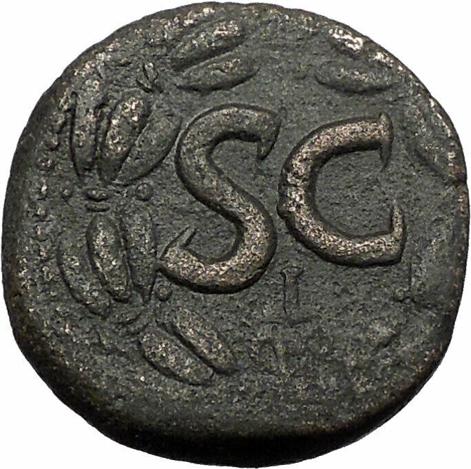 TRAJAN 98AD Antioch Seleukis Pieria Large SC Authentic Ancient Roman Coin i56356