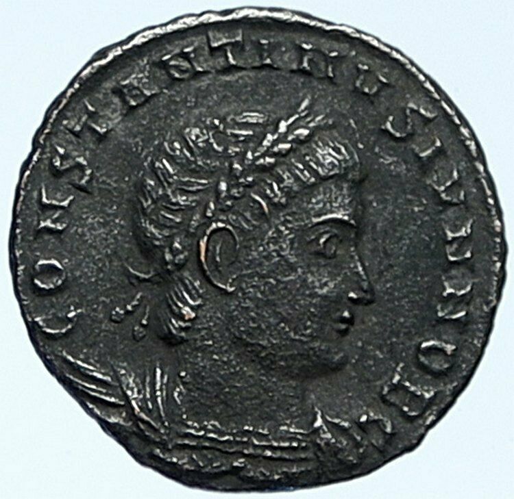 CONSTANTINE II son of the Great Ancient Roman Coin LEGION WAR SOLDIERS i109221