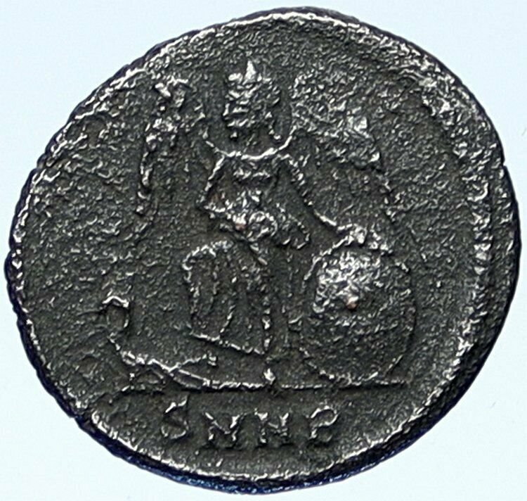 CONSTANTINE I the GREAT Founds Constantinople OLD Ancient Roman Coin i109225