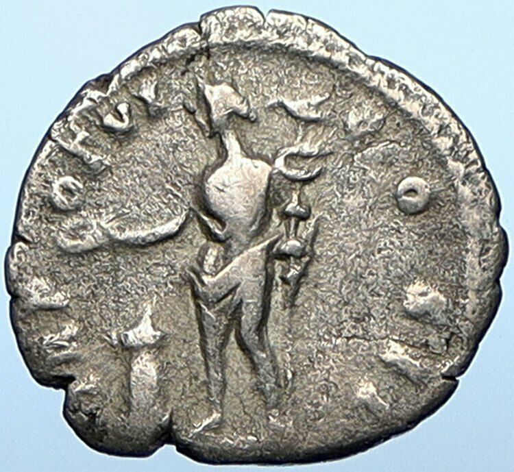 MARCUS AURELIUS as CAESAR Ancient 151AD Authentic OLD Roman Coin GENIUS i108365