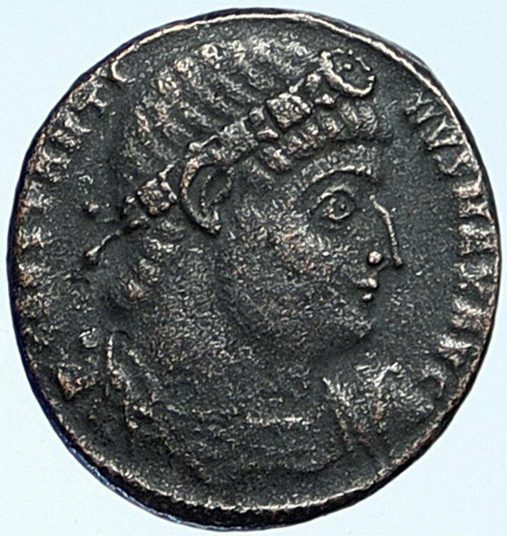 CONSTANTINE I the Great Authentic Ancient Roman Coin WAR LEGION SOLDIERS i109203