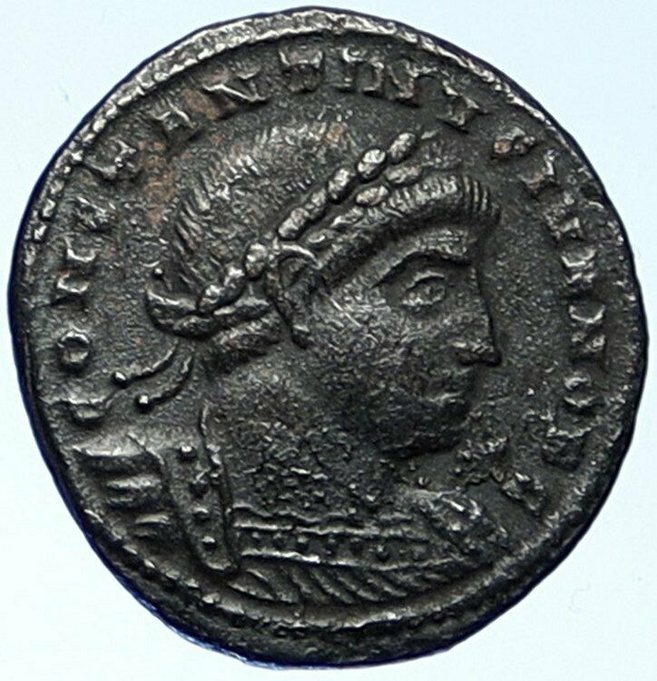 CONSTANTINE II Jr. Son of Great Ancient Roman Coin WAR LEGION SOLDIERS i109145