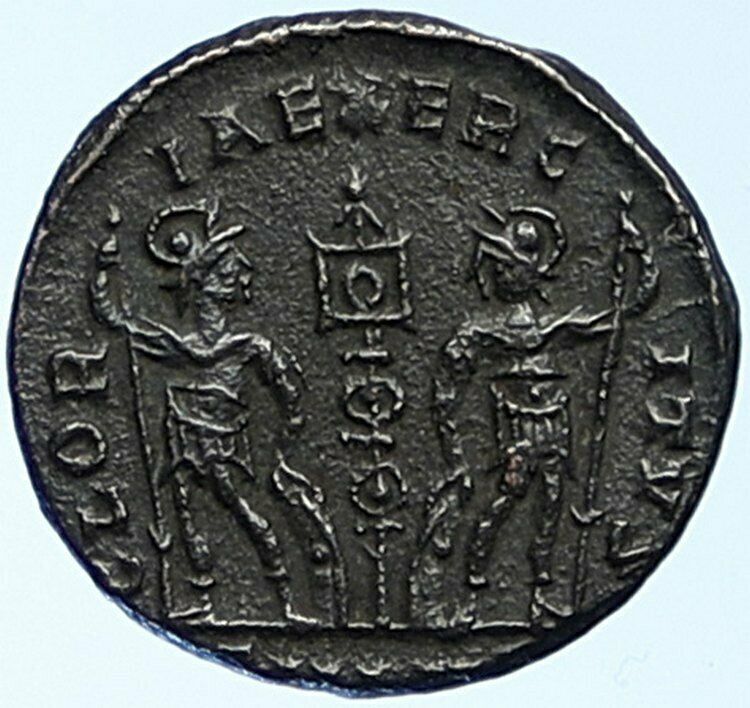 CONSTANTINE II son of the Great Ancient Roman Coin LEGION WAR SOLDIERS i109141