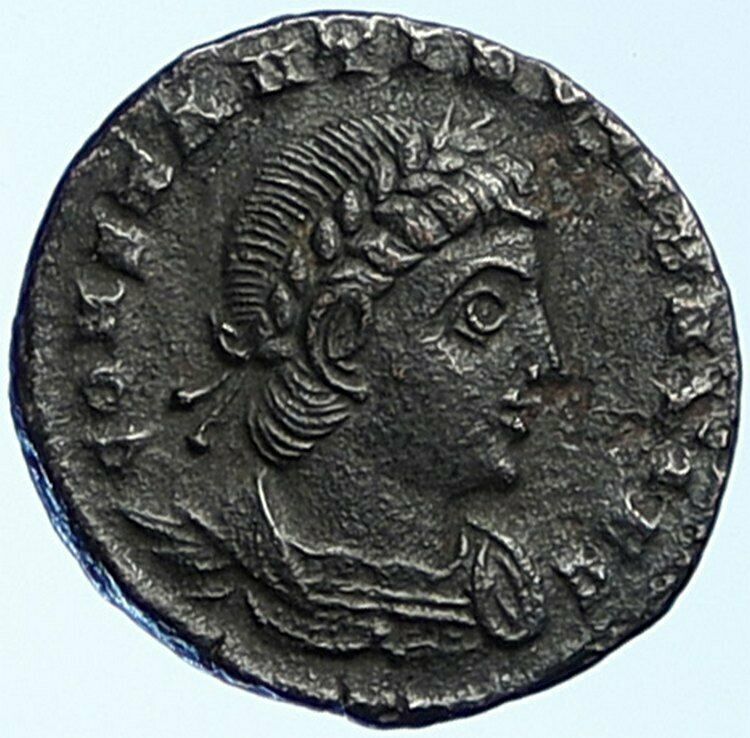 CONSTANTINE II son of the Great Ancient Roman Coin LEGION WAR SOLDIERS i109141