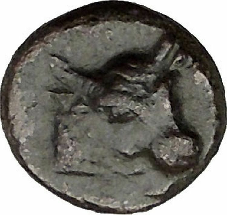 PANTIKAPAION in TAURIC CHERSONESOS 250BC Bull Plow Ancient Greek Coin i38355