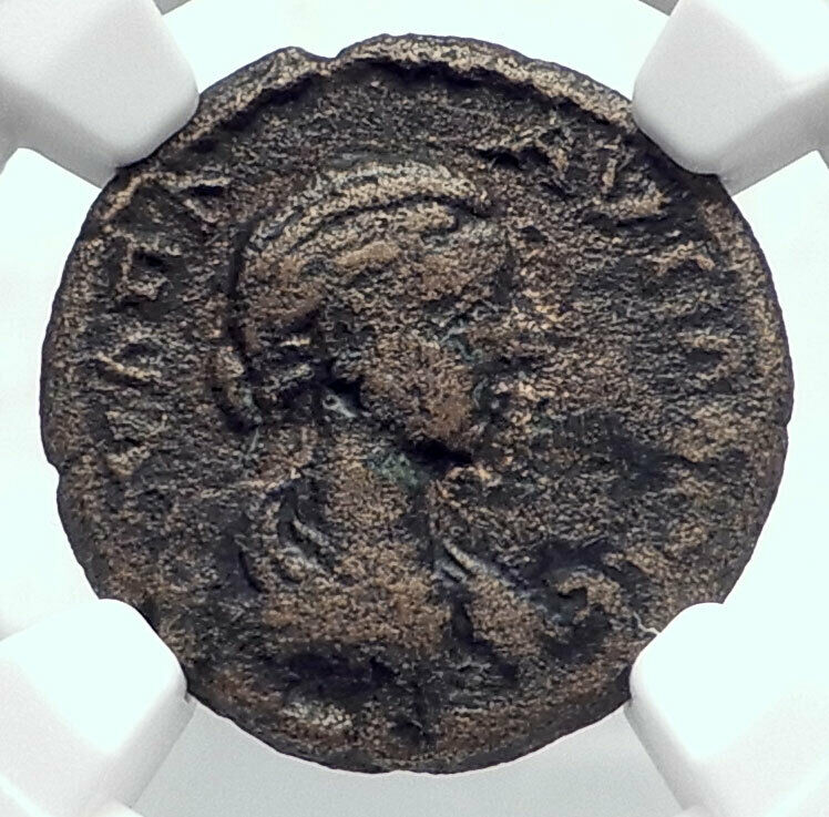 PLAUTILLA wife of CARACALLA Ancient Roman Coin of SILLYUM Pamphylia NGC i80647