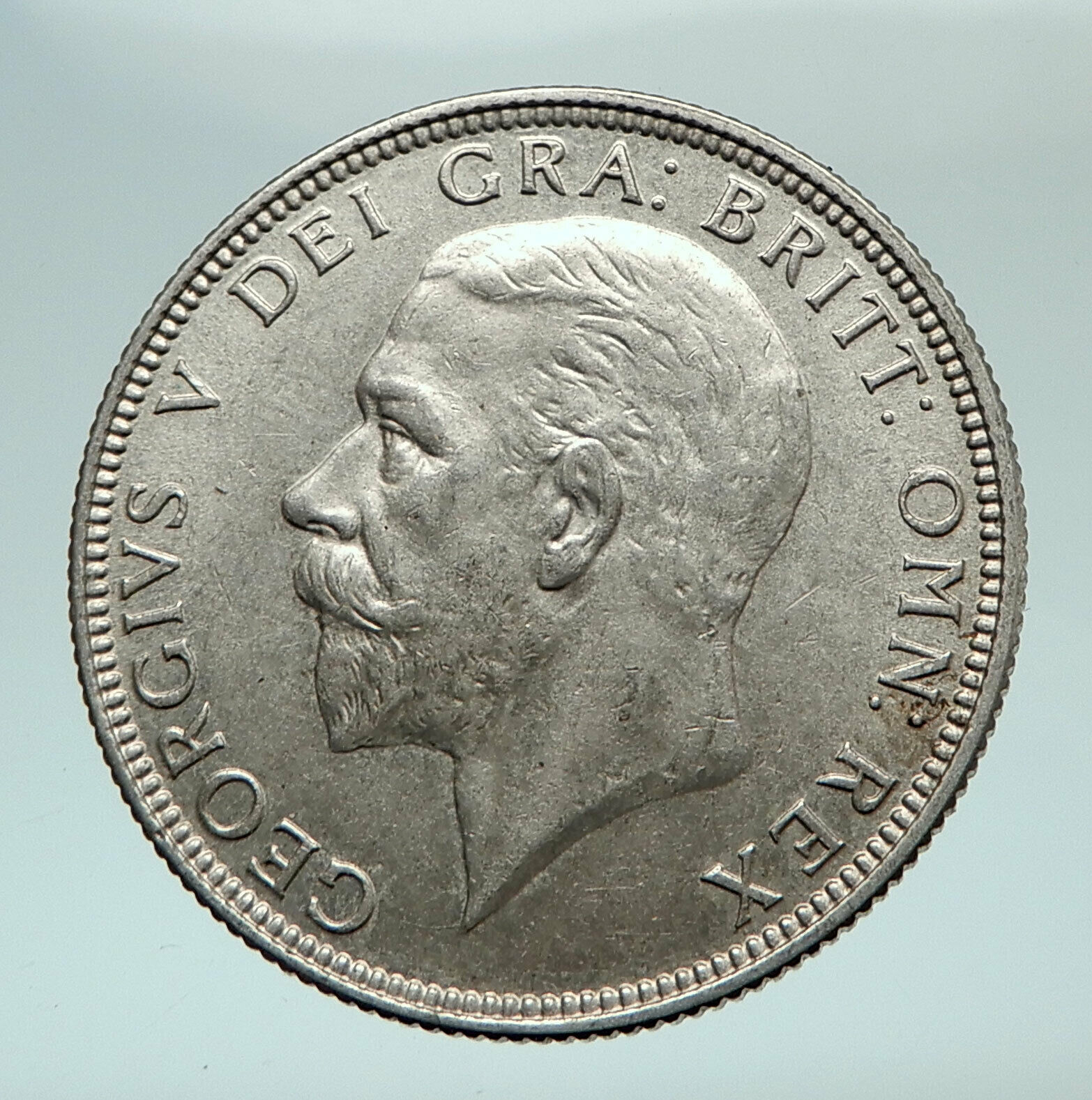 1936 United Kingdom Great Britain GEORGE V Silver Florin 2 Shillings Coin i80253