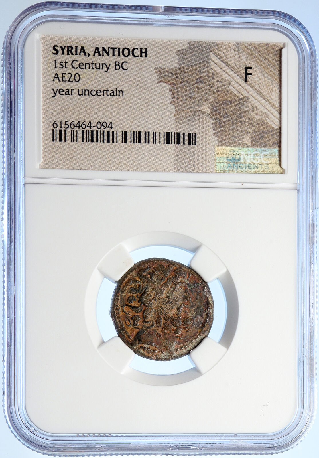 ALEXANDER II ZABINAS Seleukid Ancient Genuine Greek Coin CORNUCOPIA NGC i106720