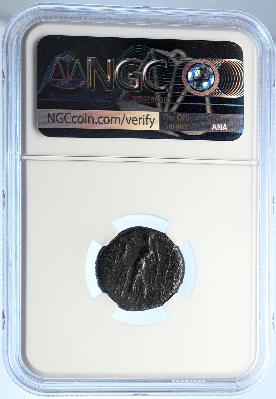 APAMEIA PHRYGIA Athena Nike Regalia Authentic OLD Ancient Greek Coin NGC i106746