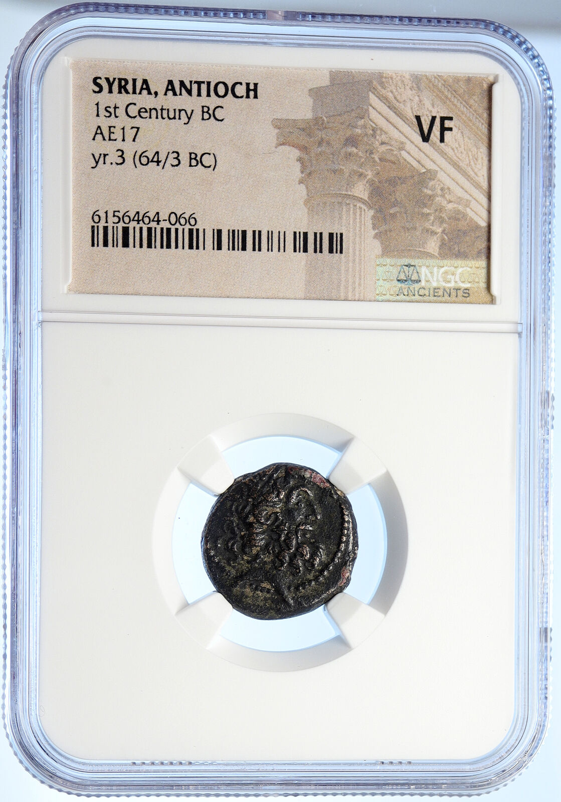 ANTIOCH on Orontes SELEUKIS and PIERIA Zeus Tyche Ancient Greek Coin NGC i106748