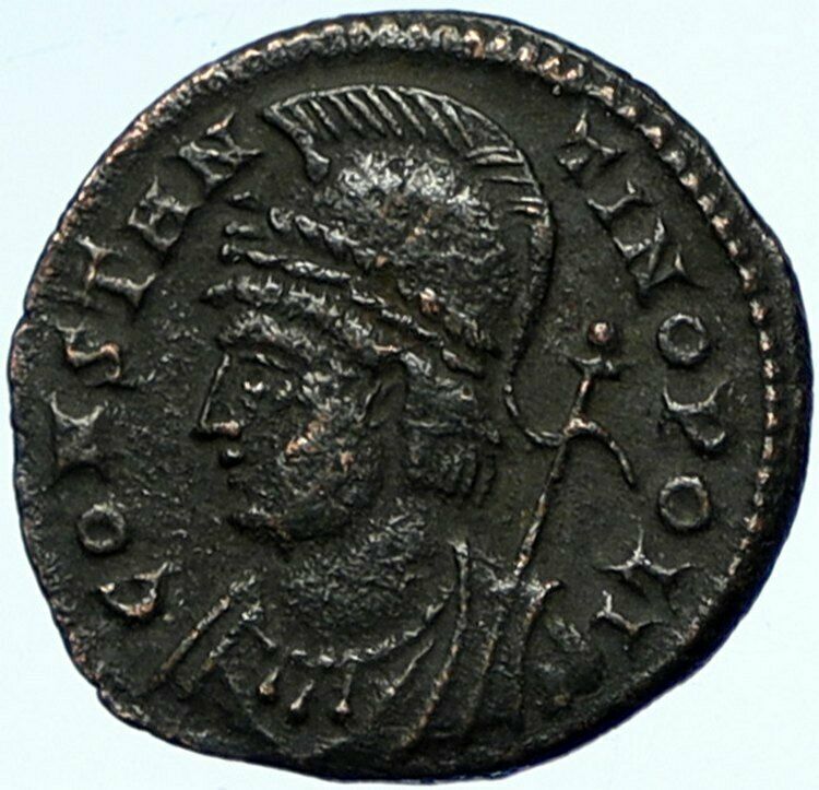 CONSTANTINE the GREAT Founds Constantinople Ancient Roman Coin SOLDIERS i102682