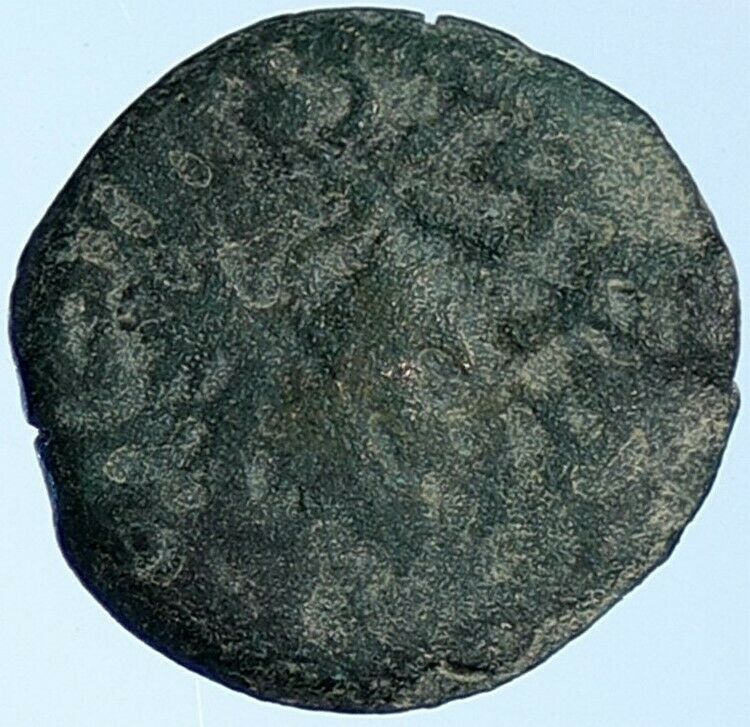 Authentic Ancient JEWISH WAR v ROMANS Yr 2 Historical Old JERUSALEM Coin i107119