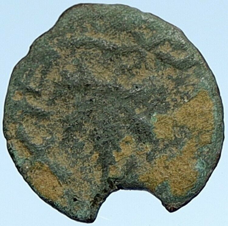 Authentic Ancient JEWISH WAR v ROMANS Yr 2 Historical Old JERUSALEM Coin i107137