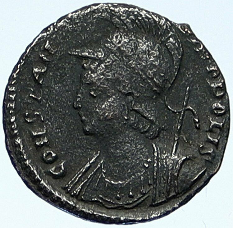 CONSTANTINE I the GREAT Founds Constantinople Antique ANCIENT Roman Coin i109261