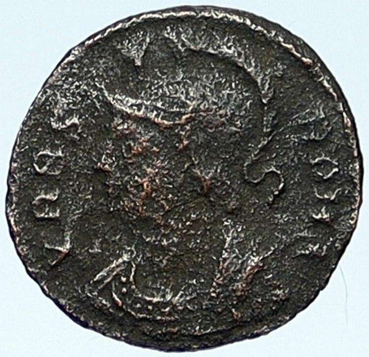 CONSTANTINE I the GREAT Romulus Remus WOLF Antioch Ancient Roman Coin i109279