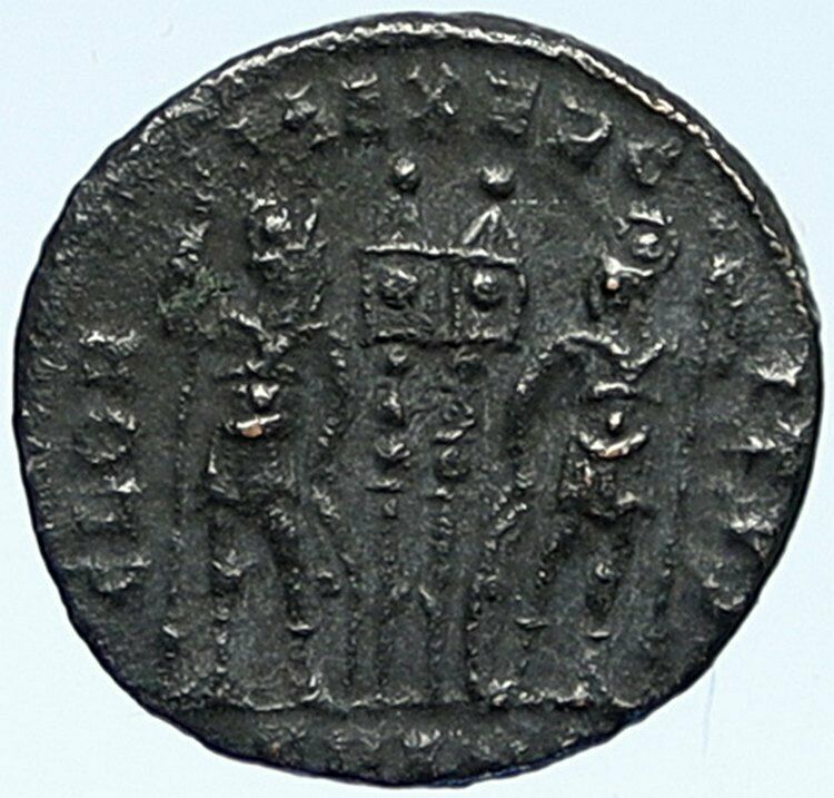 CONSTANTINE II son of the Great Ancient Roman Coin LEGION WAR SOLDIERS i109264