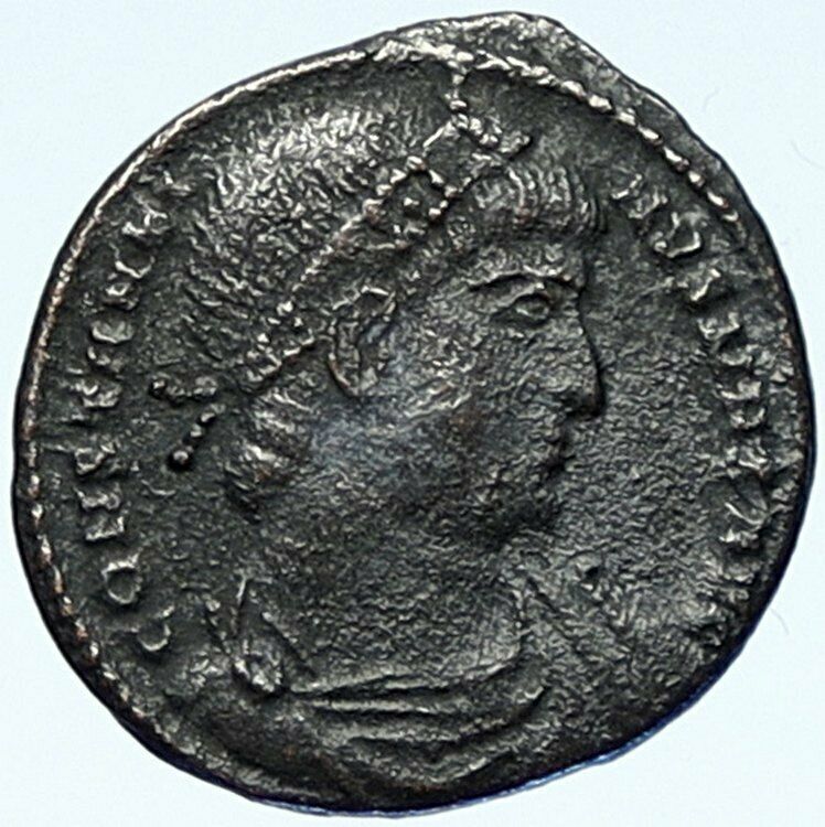 CONSTANTINE I the GREAT Authentic Ancient Roman Coin WAR LEGION SOLDIERS i109257