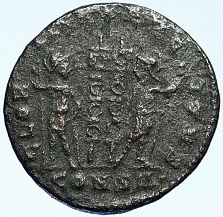 CONSTANTINE I the Great Authentic Ancient Roman Coin WAR LEGION SOLDIERS i109254