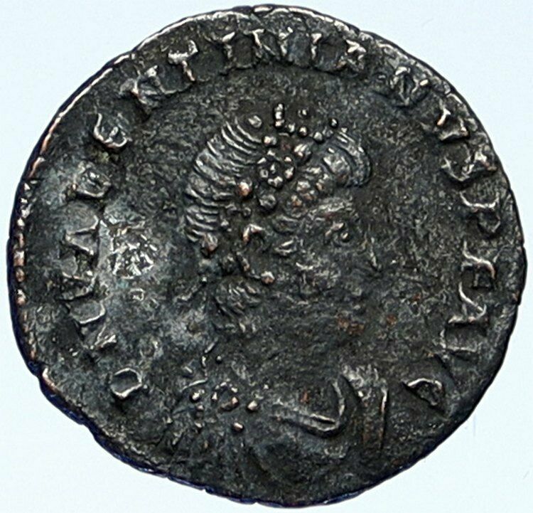 VALENTINIAN II 378AD Authentic Antique Ancient Roman Coin GLOBAL ROMA i109284