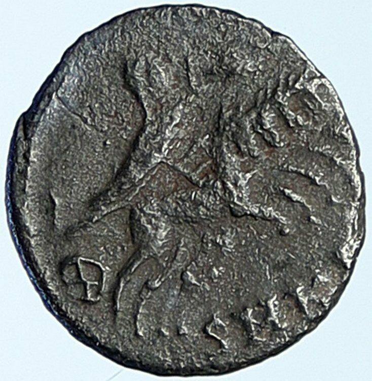 CONSTANTINE I the Great CHARIOT GOD HAND from HEAVEN Ancient Roman Coin i109332