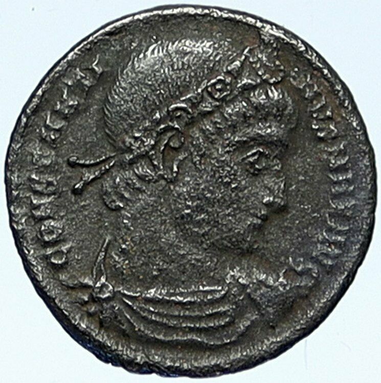 CONSTANTINE I the Great Authentic Ancient Roman Coin WAR LEGION SOLDIERS i109339