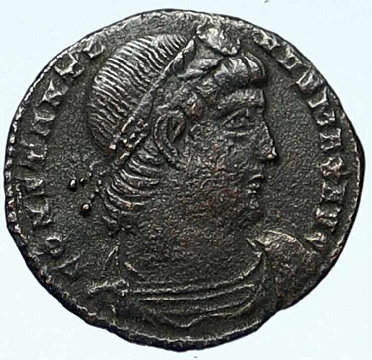 CONSTANTINE I the Great Authentic Ancient Roman Coin WAR LEGION SOLDIERS i109313