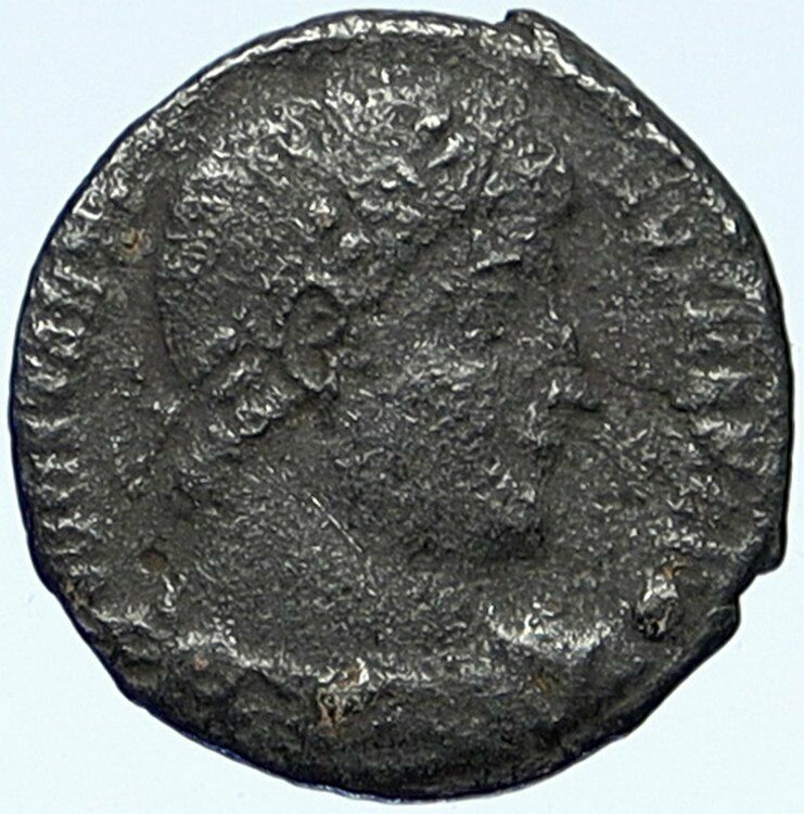 CONSTANTINE I the Great Authentic Ancient Roman Coin WAR LEGION SOLDIERS i109331