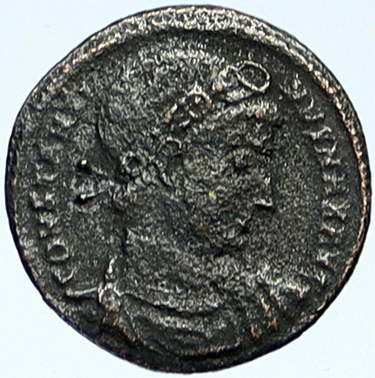 CONSTANTINE I the Great Authentic Ancient Roman Coin WAR LEGION SOLDIERS i109305