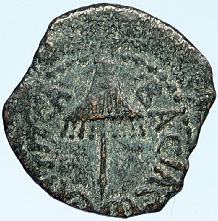 Herod AGRIPPA I JERUSALEM Biblical Claudius Time Greek Coin Hendin 1244 i109350