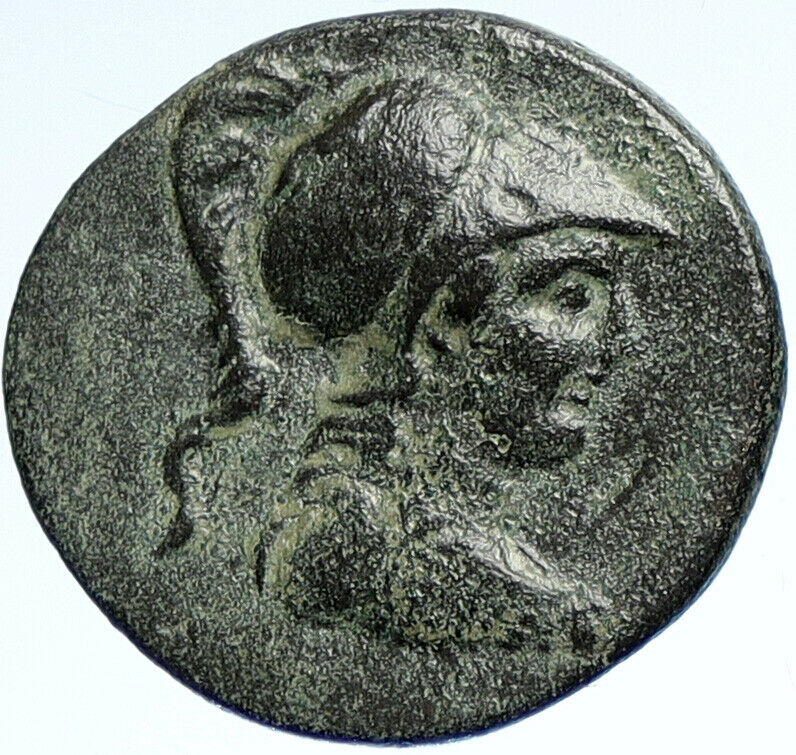 APAMEIA PHRYGIA Athena Gemini Caps DIOSCURI Eagle Ancient OLD Greek Coin i107595