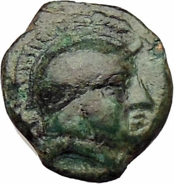 Mesembria in Thrace 350BC Rare Ancient Greek Coin Athena Minerva i29654