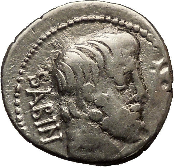 Roman Republic Titurius, Sabinus 89BC Silver Coin Horse Victory Cult i36531