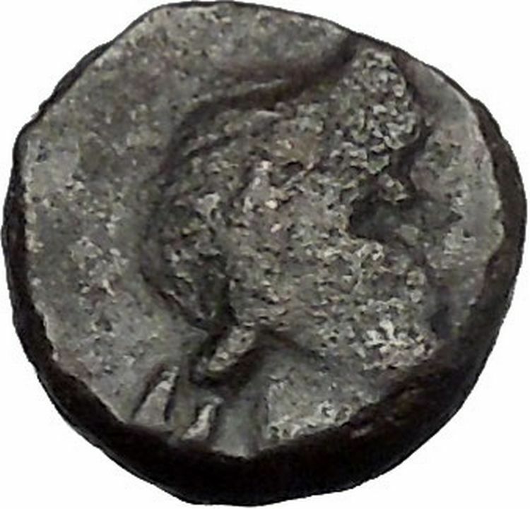 Pantikapaion in Tauric Chersonesos 3rdCentBC RARE Ancient Greek Coin BOW i50245