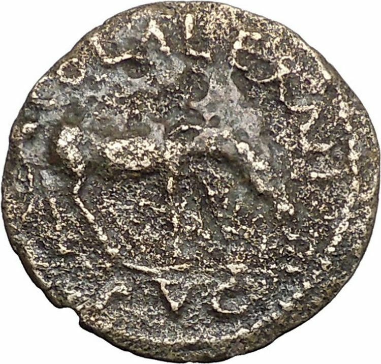 CARACALLA 198AD Alexandria Troas Horse Authentic Ancient Roman Coin i48865