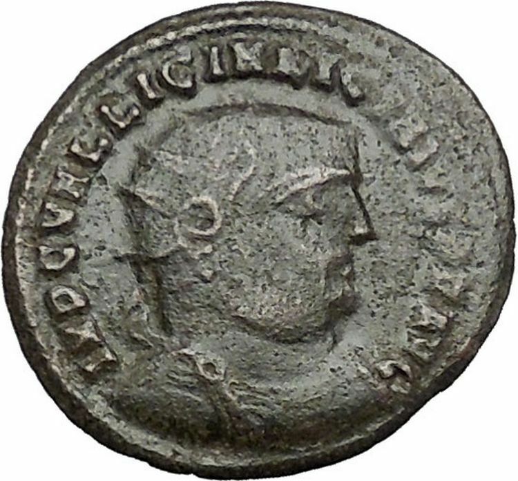 Licinius I Constantine The Great enemy 321AD Ancient Roman Coin Jupiter i50777