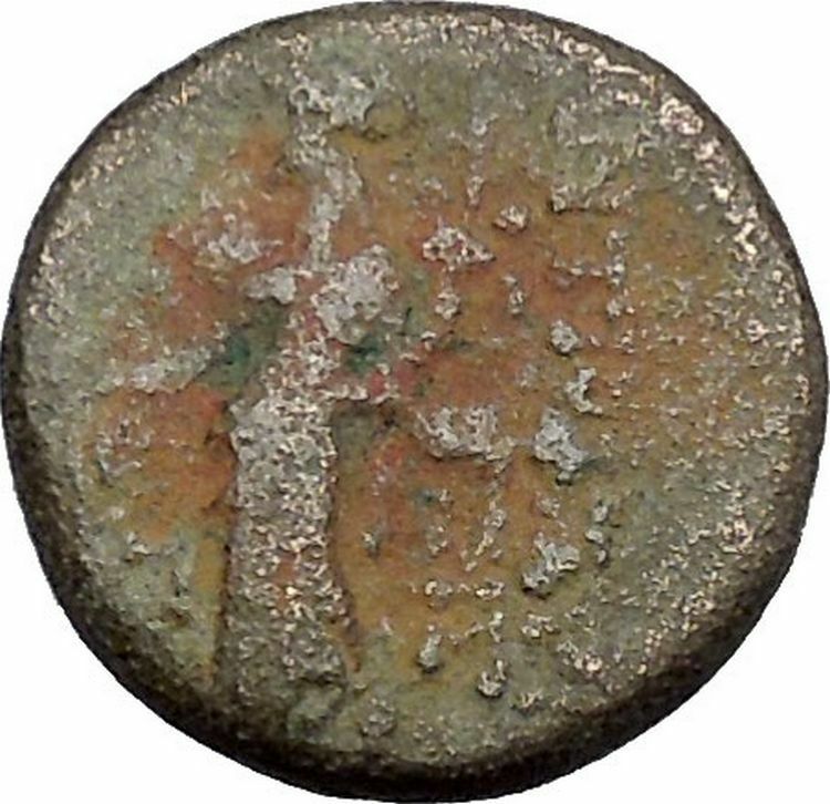 ANTIOCH in SELEUKIS and PIERIA 56BC Zeus Tyche Luck Ancient Greek Coin i50348