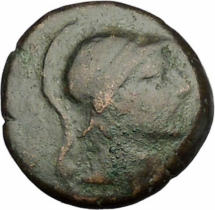 AMISOS in PONTUS Asia Minor 200BC Ares Sword Ancient Greek Coin i51697