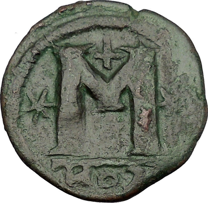 Celtic Tribe Barbarous BYZANTINE Ancient Coin as JUSTINIAN I RARE 527AD i51599