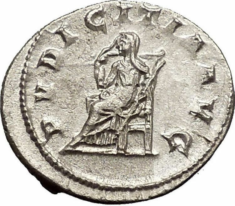 Otacilia Severa 244AD Rare Silver Ancient Roman Coin Sexual ethic Modesty i52128