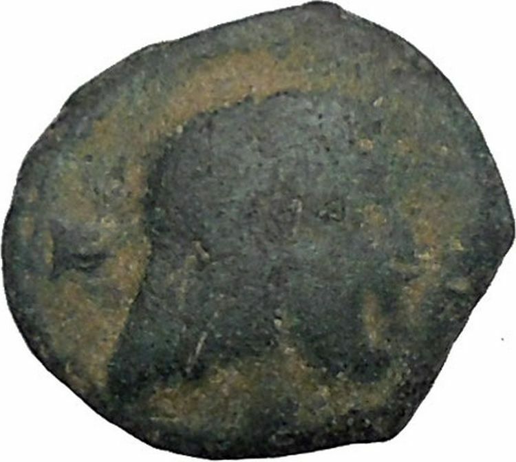 King Syllaeus of Arab Caravan Kingdom of Nabataea Ancient Greek Type Coin i50391