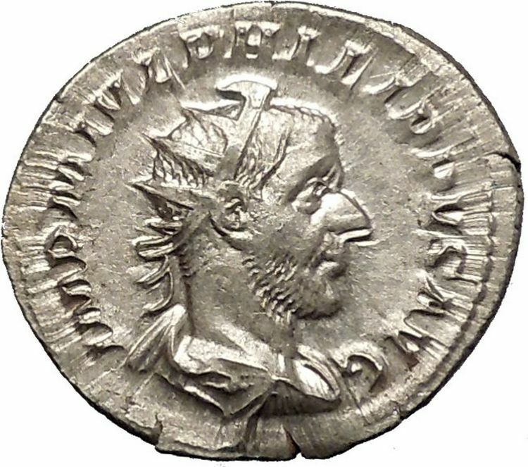 Philip I the Arab Rare Silver Ancient Roman Coin Virtus Valor Courage i52057