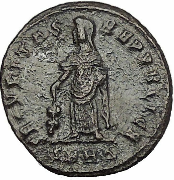 Helena ' Saint ' Constantine the Great Mother Ancient Coin Securitas Cult i52237