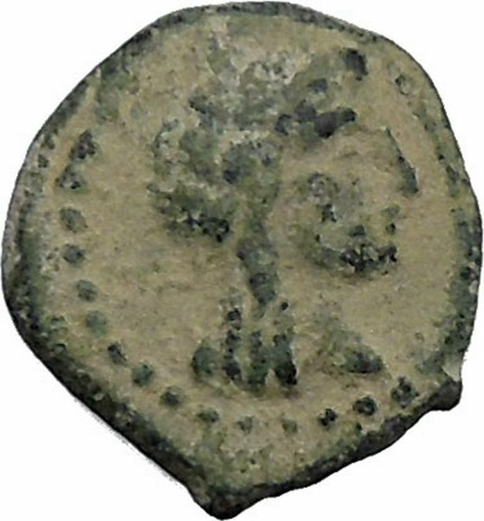 King Aretas IV of Arab Caravan Kingdom of Nabataea Ancient BibleTime Coin i50387