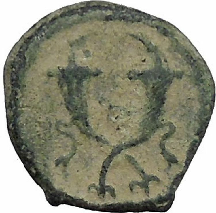 King Aretas IV of Arab Caravan Kingdom of Nabataea Ancient BibleTime Coin i50387