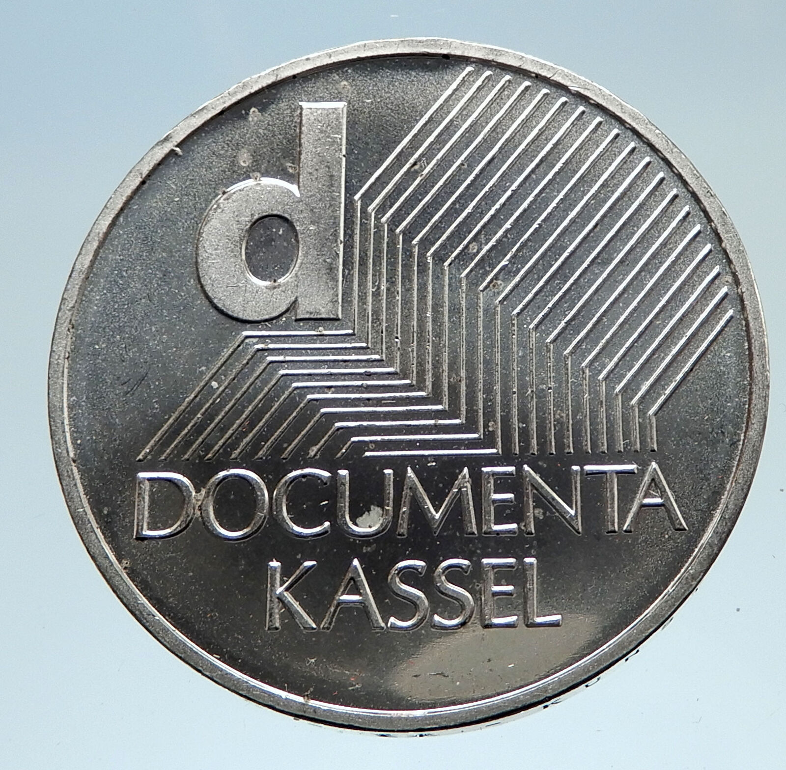 2002 GERMANY Documenta Literature Fair Genuine Silver German 10 Euro Coin i74957