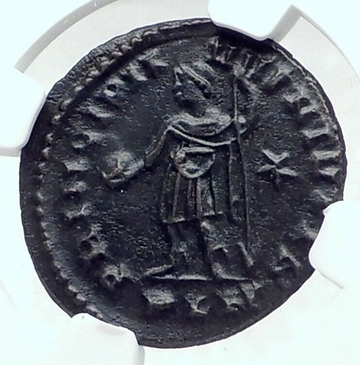 CONSTANTINE I the GREAT Authentic Ancient 310AD Roman LONDON Coin NGC i81138