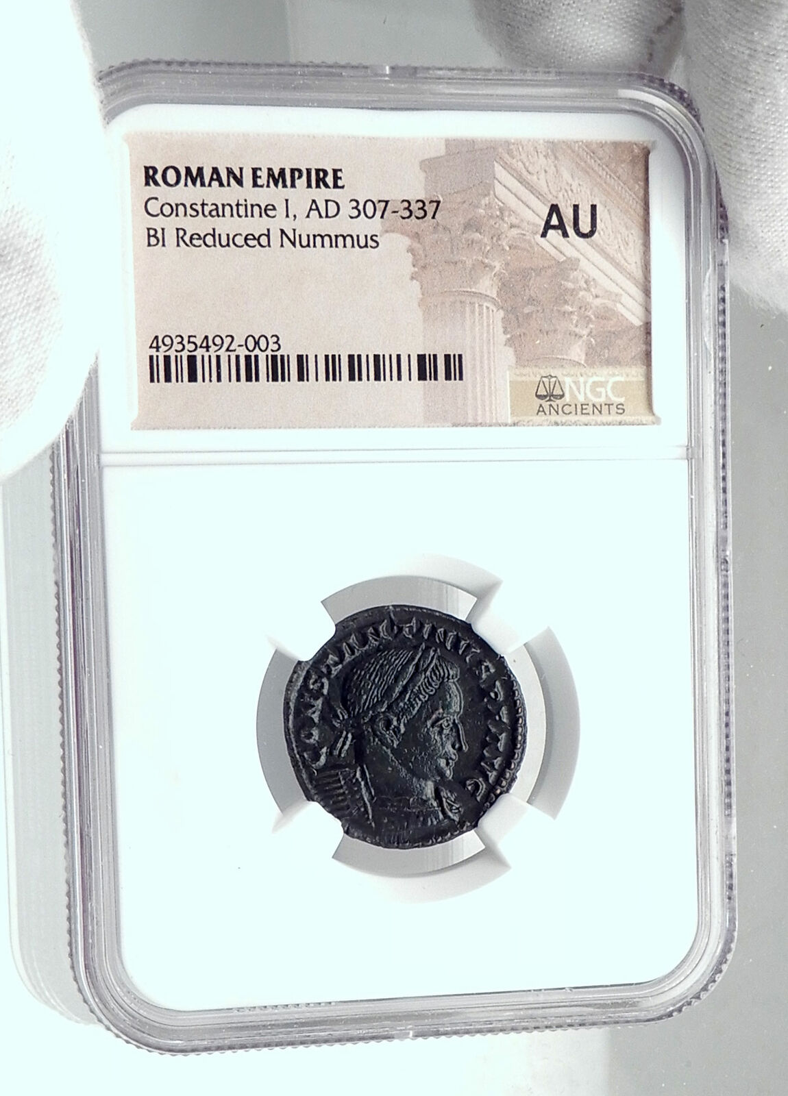 CONSTANTINE I the GREAT Authentic Ancient 310AD Roman LONDON Coin NGC i81138