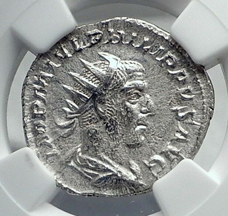 PHILIP I the ARAB Authentic Ancient 244AD Rome Roman Coin w ANNONA NGC i81431