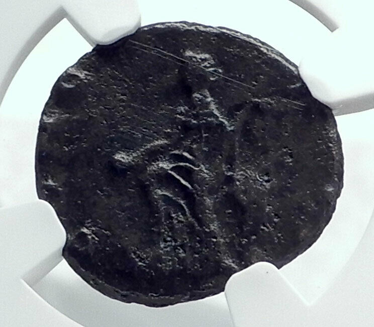 AUREOLUS in name of POSTUMUS Authentic Ancient 268AD Roman Coin FIDES NGC i81623