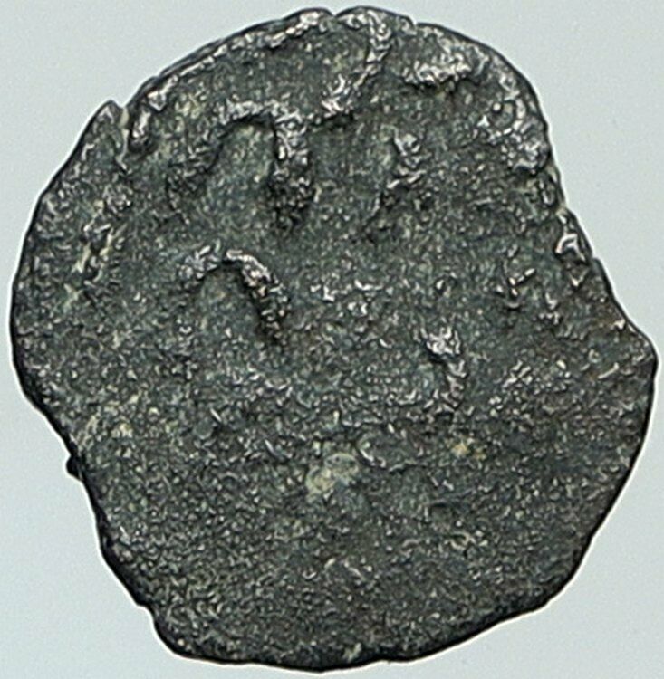 NERO Ancient Biblical Old JERUSALEM Roman Coin PORCIUS FESTUS St Paul i108275